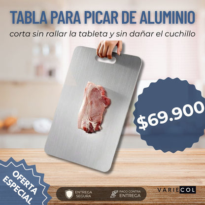 ¡DEJA ESAS FEAS TABLAS QUE SE RAYAN FÁCILMENTE CAMBIATE A ESTA ASOMBROSA TABLA DE ALUMINIO!