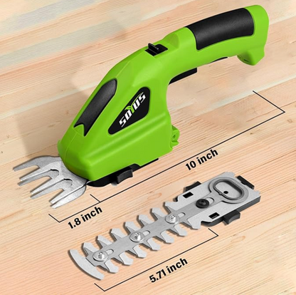 TIJERAS DE CESPED INALÁMBRICAS 2 EN 1