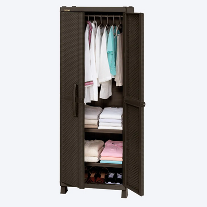 Armario Para Ropa Apariencia Rattan - RIMAX