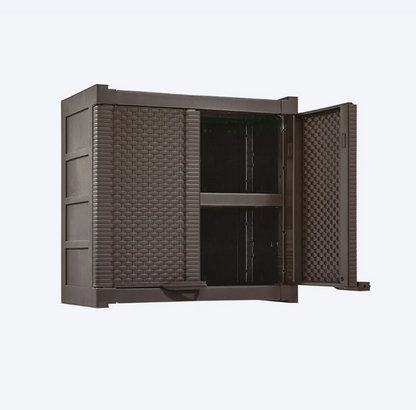 Armario Gabinete Doble Apariencia Rattan - RIMAX