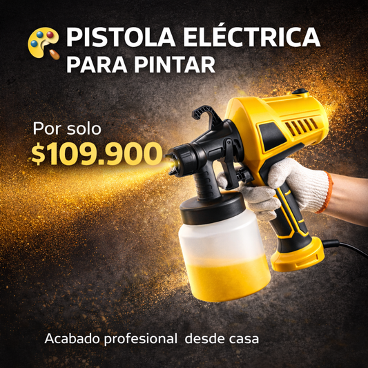 Pinta Más Rápido. Acabado Perfecto. Sin Complicaciones - Pistola De Pintura En Aerosol Eléctrica