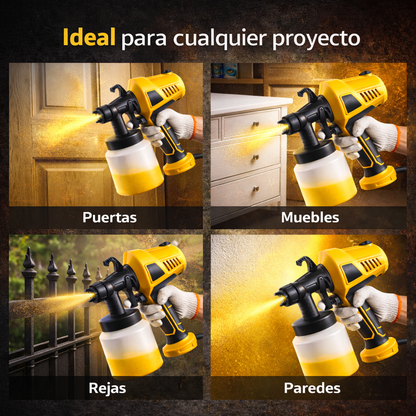 Pinta Más Rápido. Acabado Perfecto. Sin Complicaciones - Pistola De Pintura En Aerosol Eléctrica