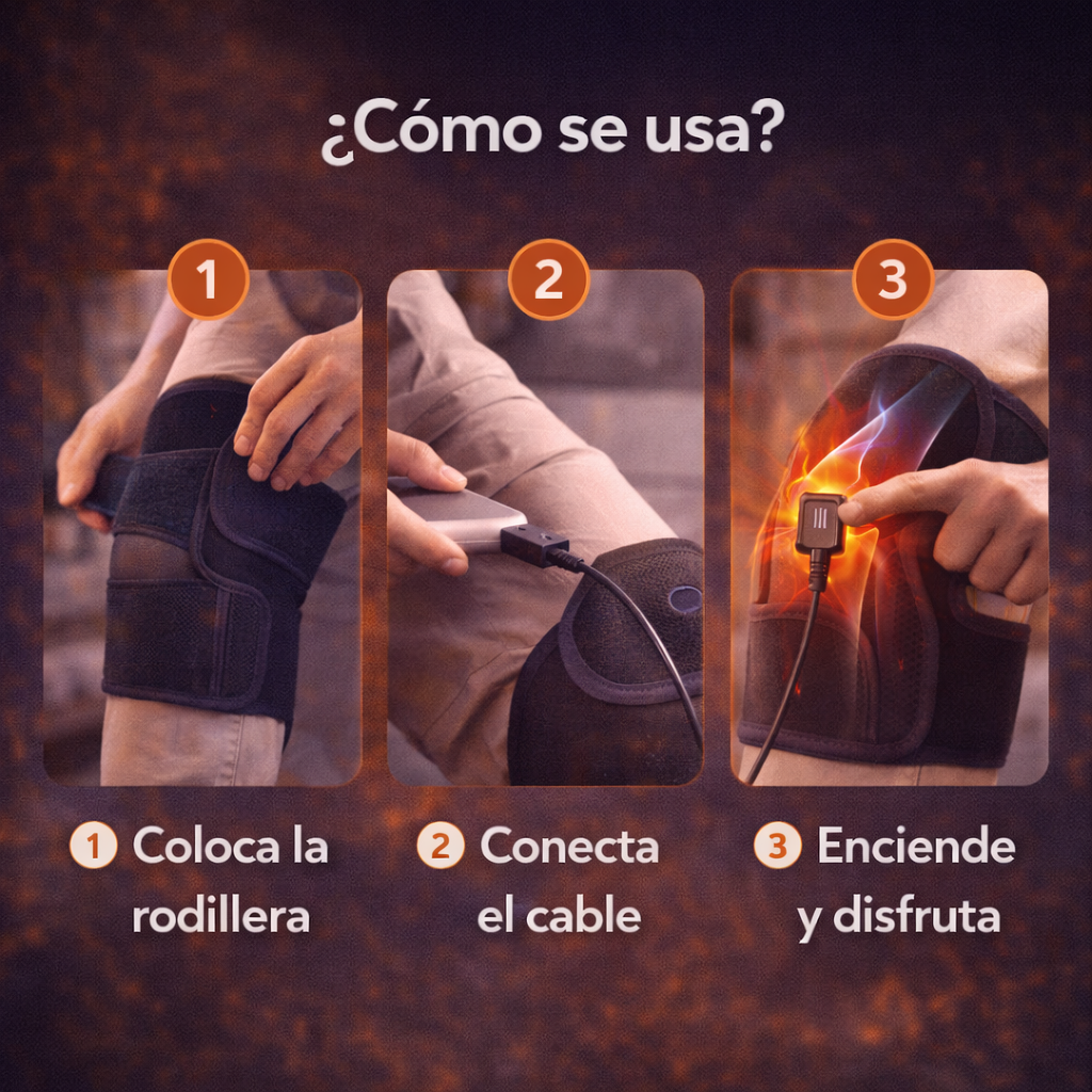 El descanso que tus rodillas necesitan - Rodillera Termica