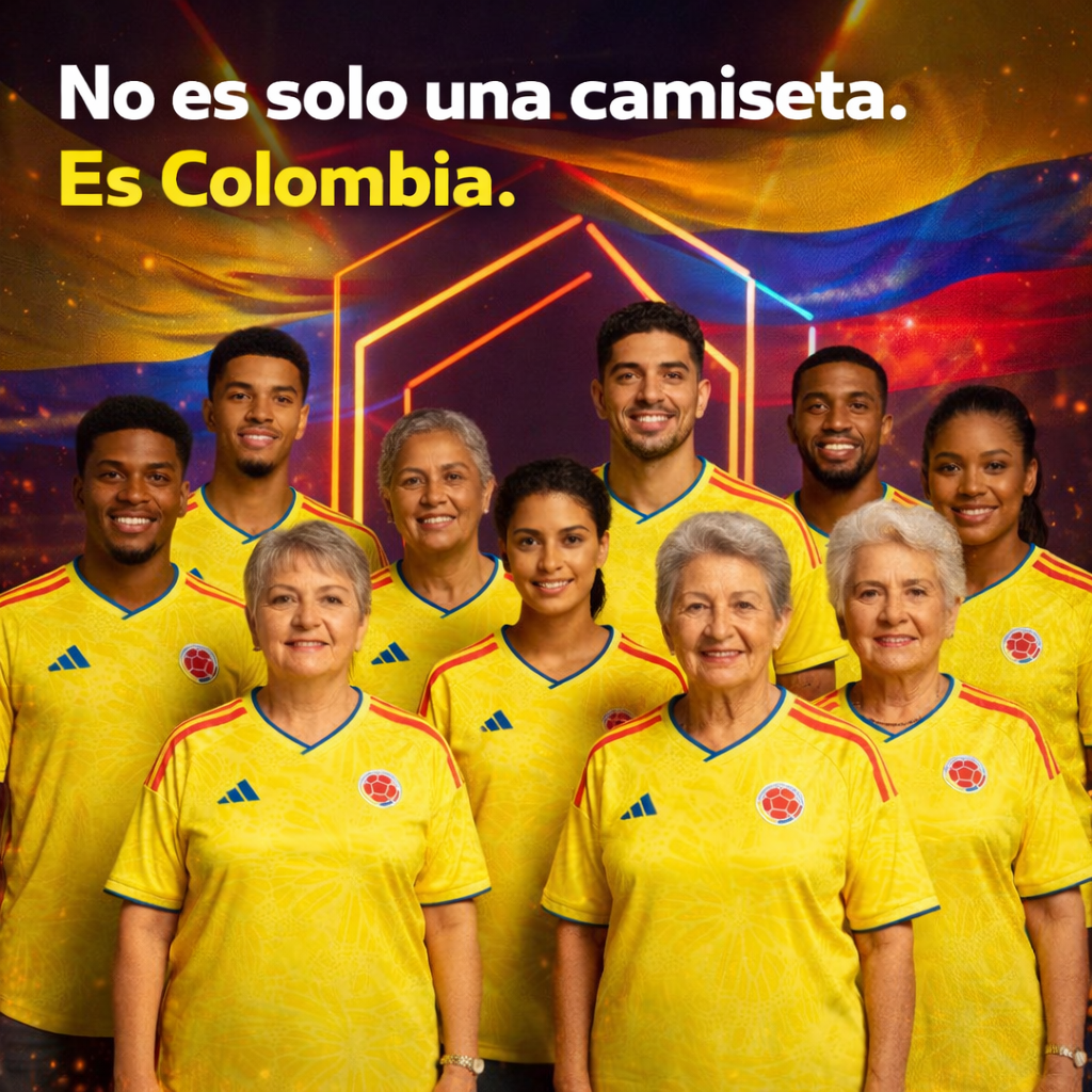 La Pasión Se Lleva Puesta Con La Camiseta De Colombia