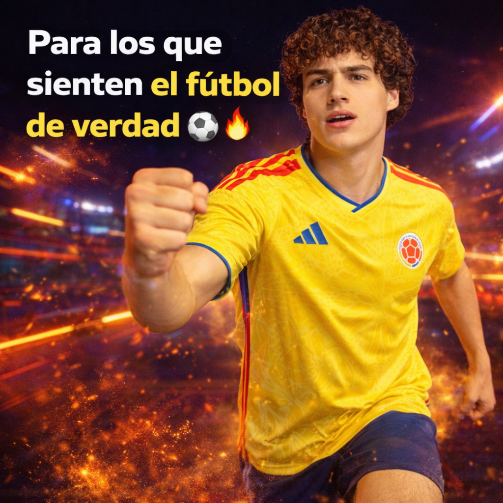 La Pasión Se Lleva Puesta Con La Camiseta De Colombia