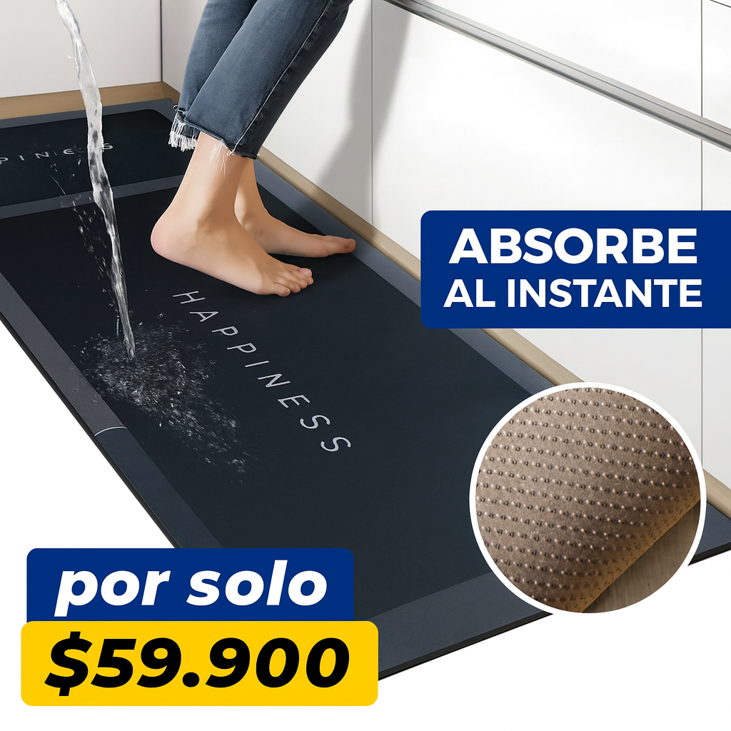 Tapete para Cocina y Baño: Seguridad y Comodidad al Instante