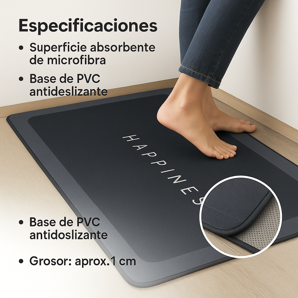 Tapete para Cocina y Baño: Seguridad y Comodidad al Instante
