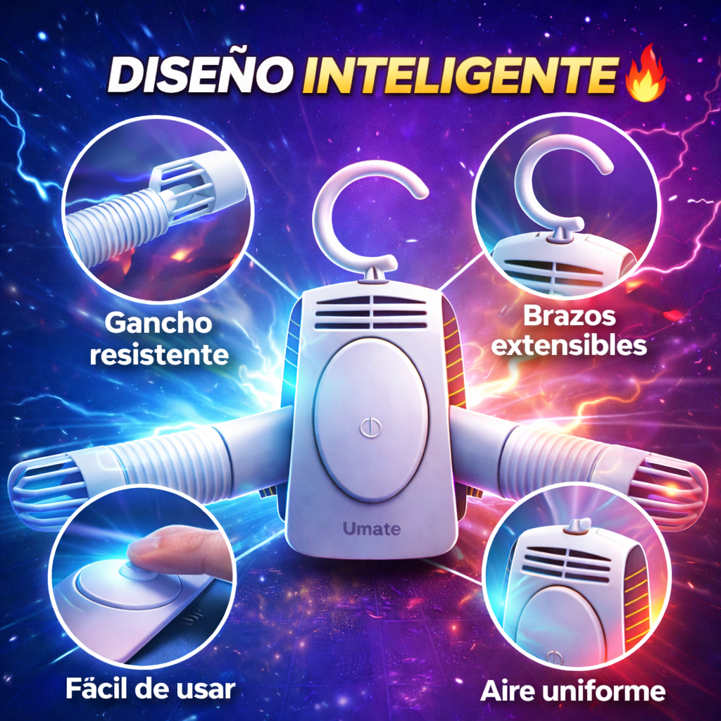 Mini Tendedero Secado Rápido Multifuncional