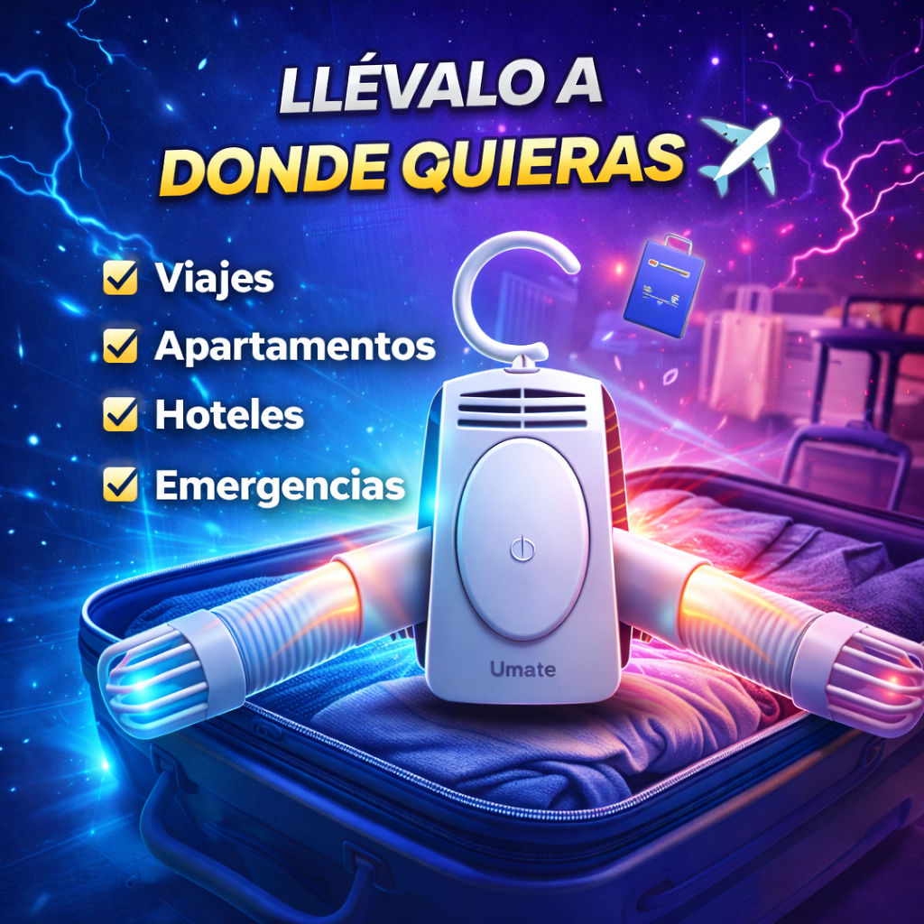 Mini Tendedero Secado Rápido Multifuncional