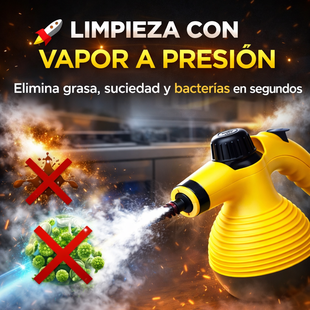 LIMPIEZA EXTREMA EN SEGUNDOS CON LA MAQUINA DE VAPOR