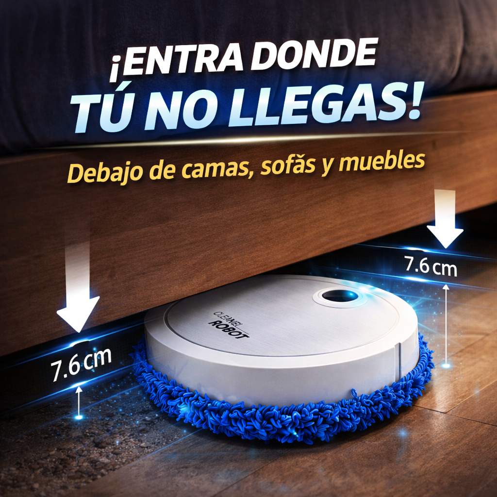 Limpia Tu Casa Sin Esfuerzo Con El Limpiador Inteligente