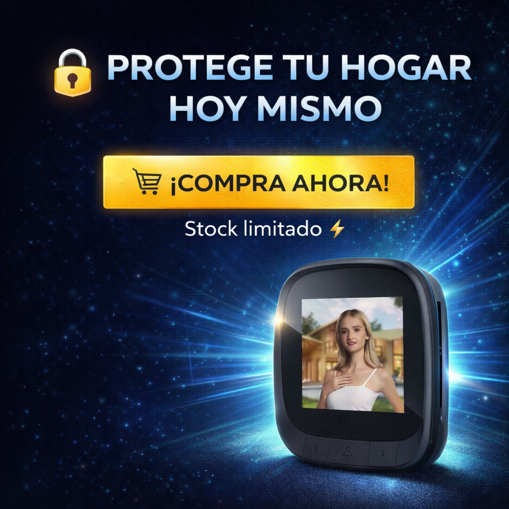 PROTEGE A TU FAMILIA CON LA CAMARA PARA PUERTA