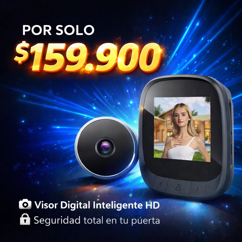 PROTEGE A TU FAMILIA CON LA CAMARA PARA PUERTA