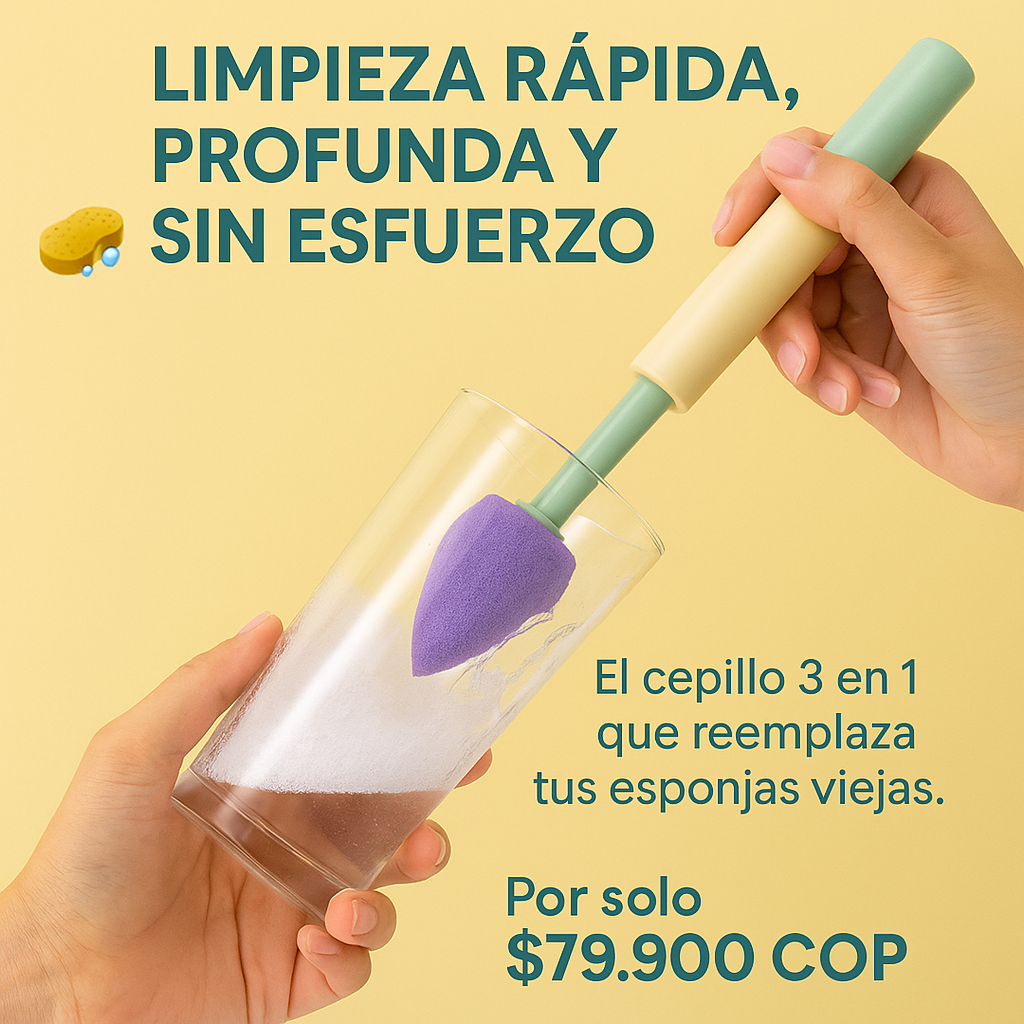 El cepillo que reemplaza todas tus esponjas