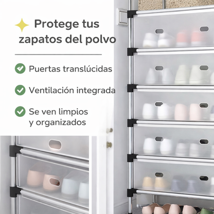 Ordena tus zapatos en segundos - ORGANIZADOR ZAPATOS 6 NIVELES