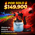 TRANSFORMA TU CASA EN MINUTOS - pistola de pintura inalambrica