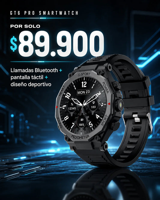 RELOJ INTELIGENTE GT6