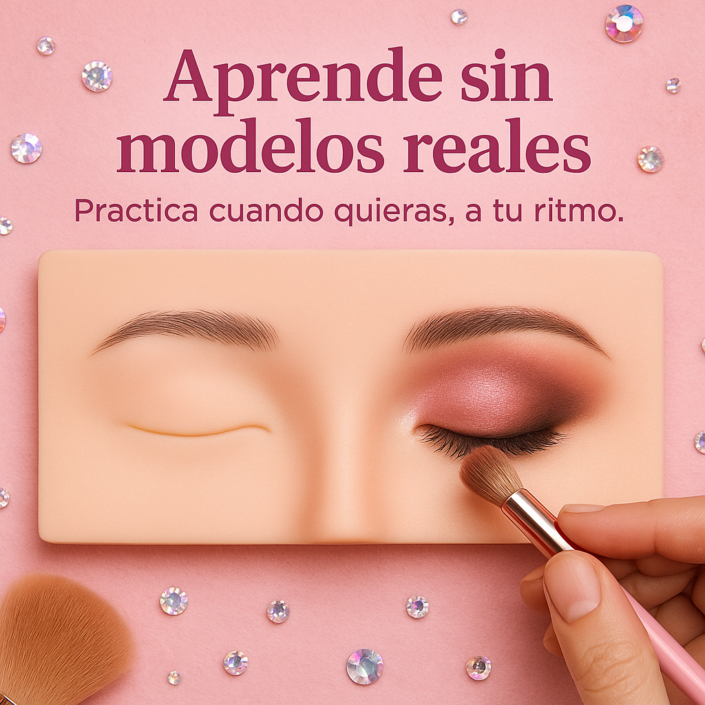 Domina el Delineado y el Difuminado Perfecto - CARA SILICONA PARA MAQUILLAJE