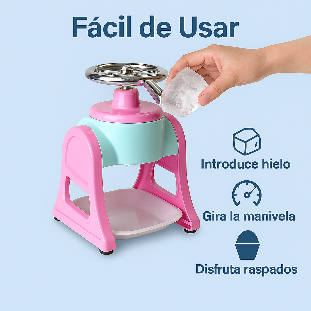 Tu Máquina Perfecta para Hielo Triturado -  MAQUINA TRITURADORA DE HIELO
