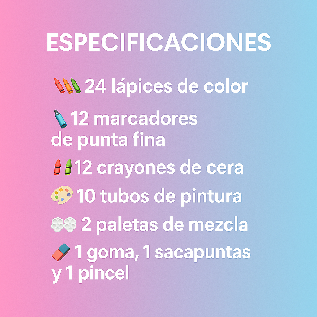 EXCLUSIVO SET DE COLORES ESPECIAL PARA UN MUNDO MAGICO