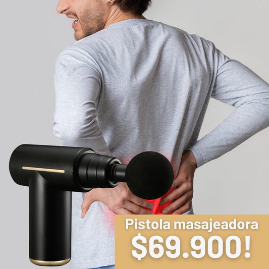 RELAJA TUS MUSCULOS CON LA INCREIBLE PISTOLA MASAJEADORA