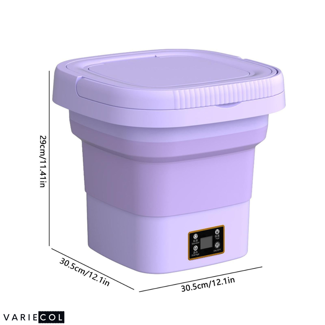 Lavadora portátil plegable – Asombrosamente práctica y eficiente.