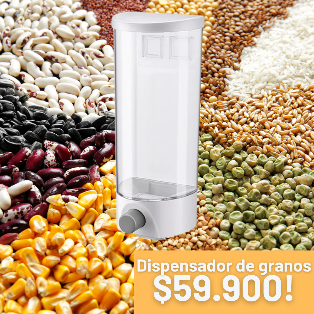 DALE UN MEJOR ORDEN A TUS COMIDAS - DISPENSADOR DE GRANOS