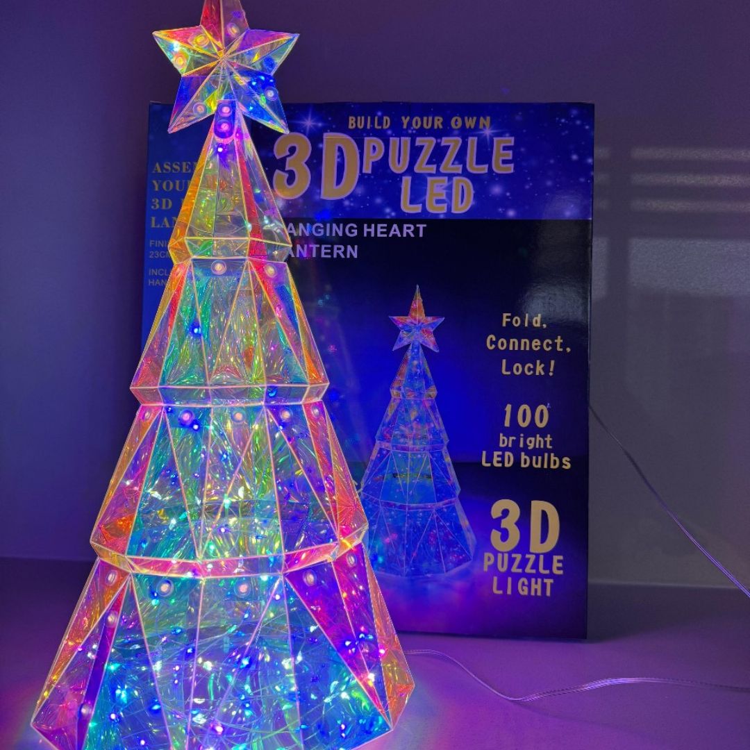 Dile Adiós A Lo Tradicional, Da La Bienvenida Al Brillo Holográfico - ARBOL PUZZLE