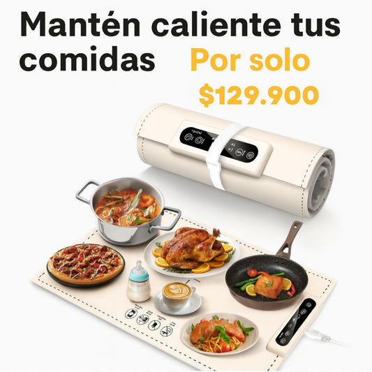 Tapete Calentador de Comida