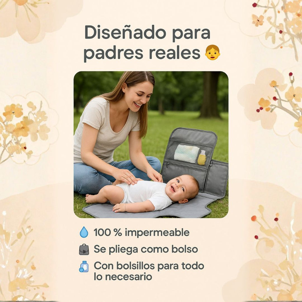 Porque cuidar a tu bebé no debería ser complicado - CAMBIADOR PAÑALES