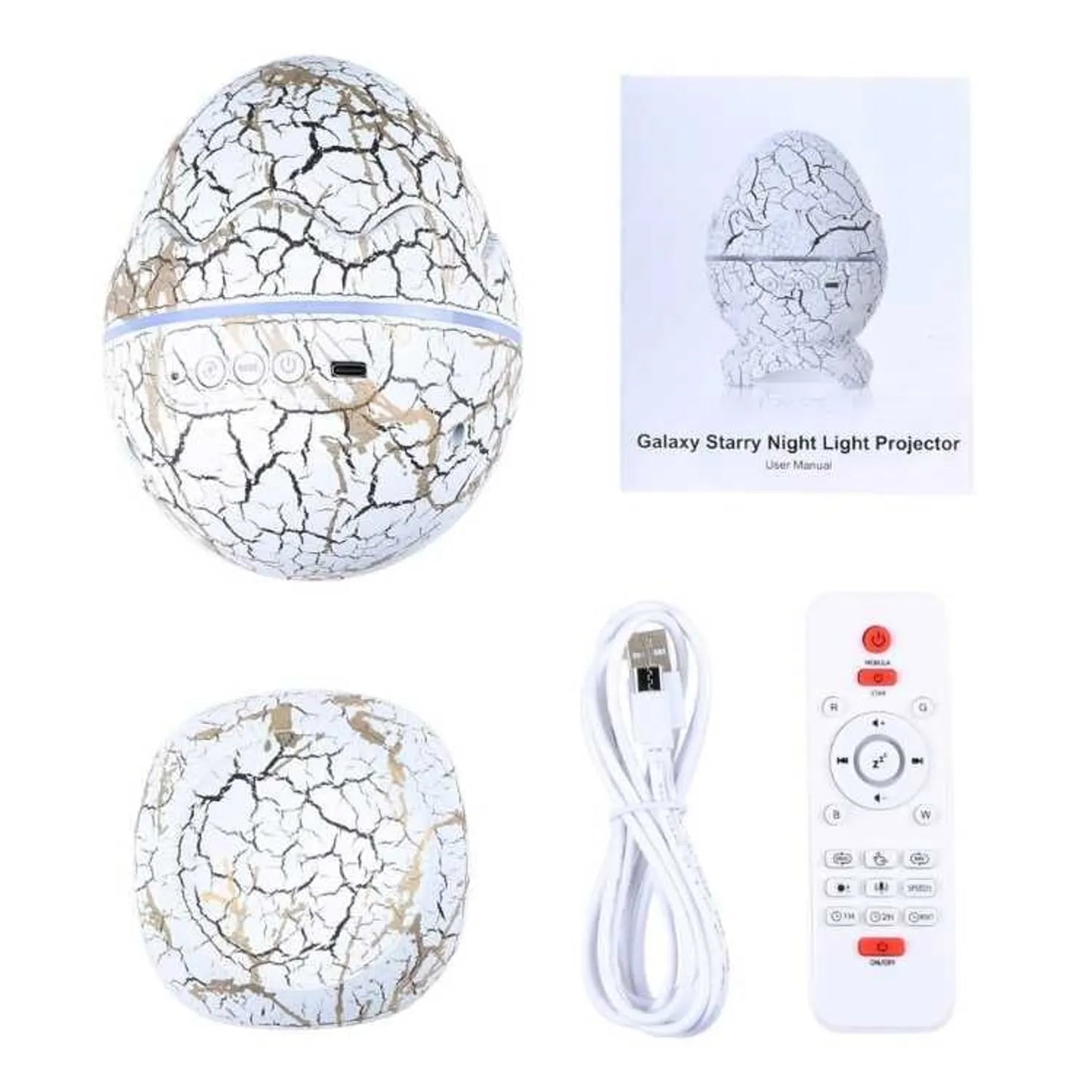 Galaxy Egg – Luz mágica para noches inolvidables
